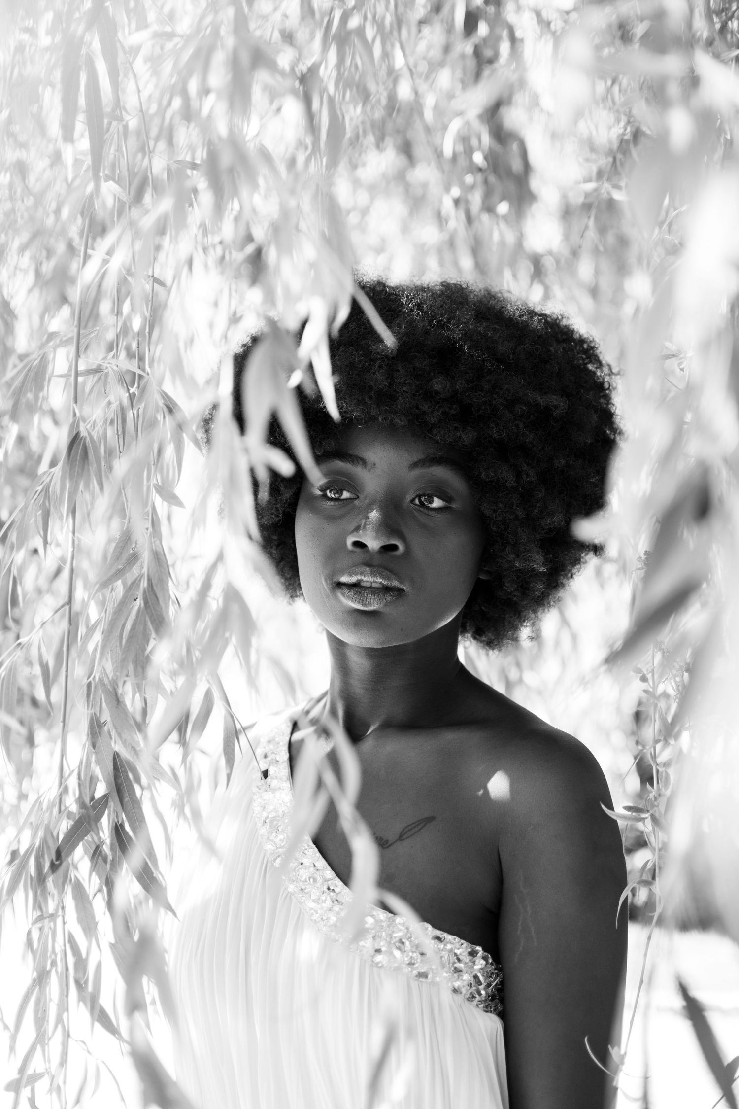 Séance photo selflove en extérieur