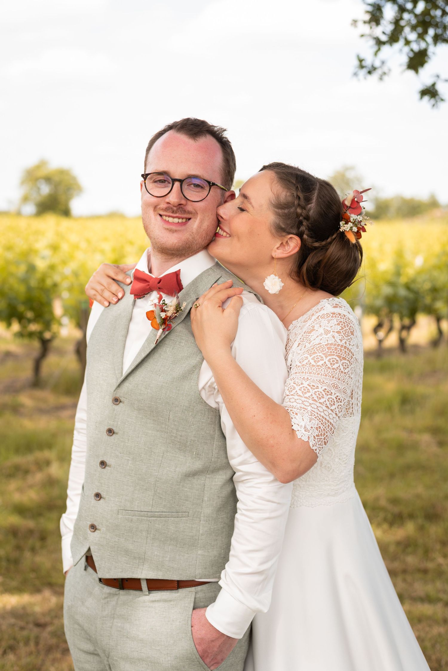 Mariage Constance et Alexis dans le vignoble nantais