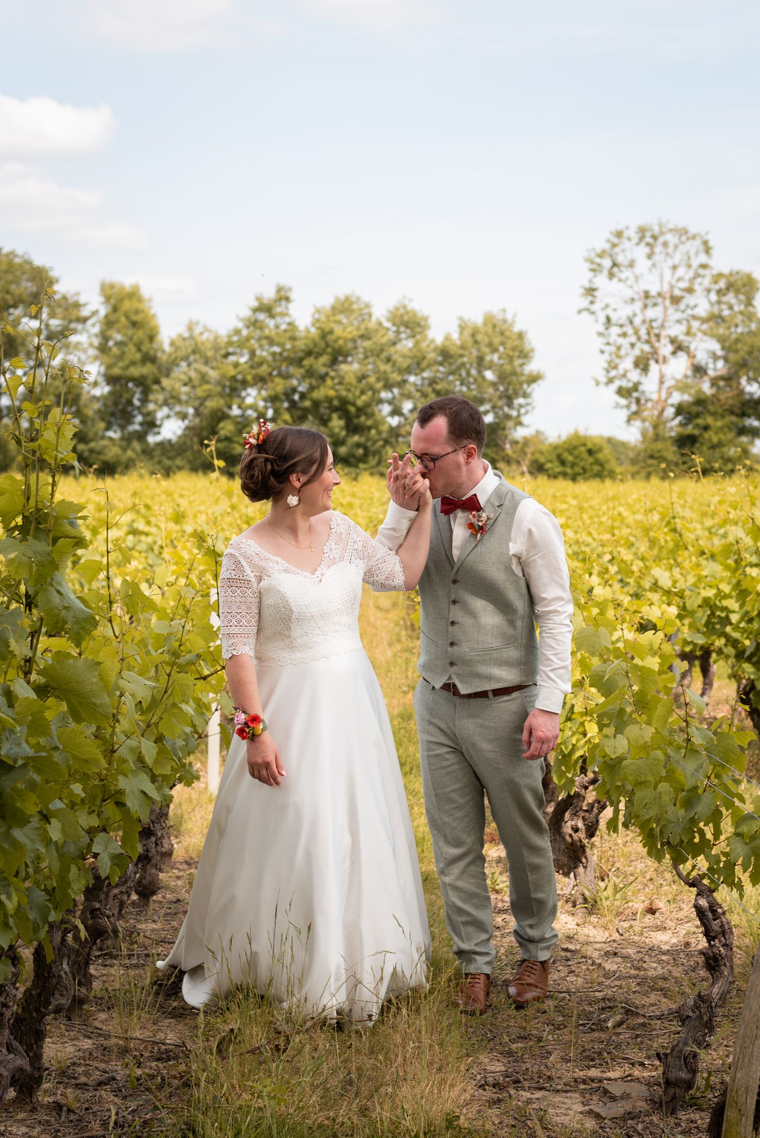 Mariage Constance et Alexis dans le vignoble nantais