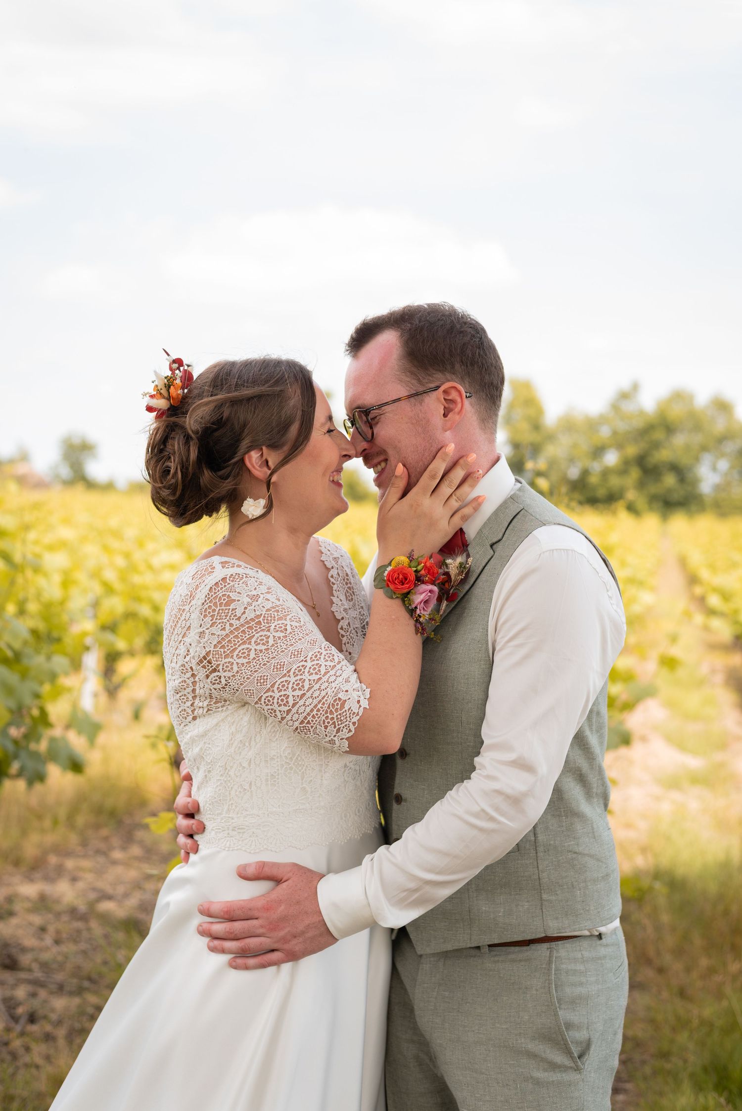 Mariage Constance et Alexis dans le vignoble nantais