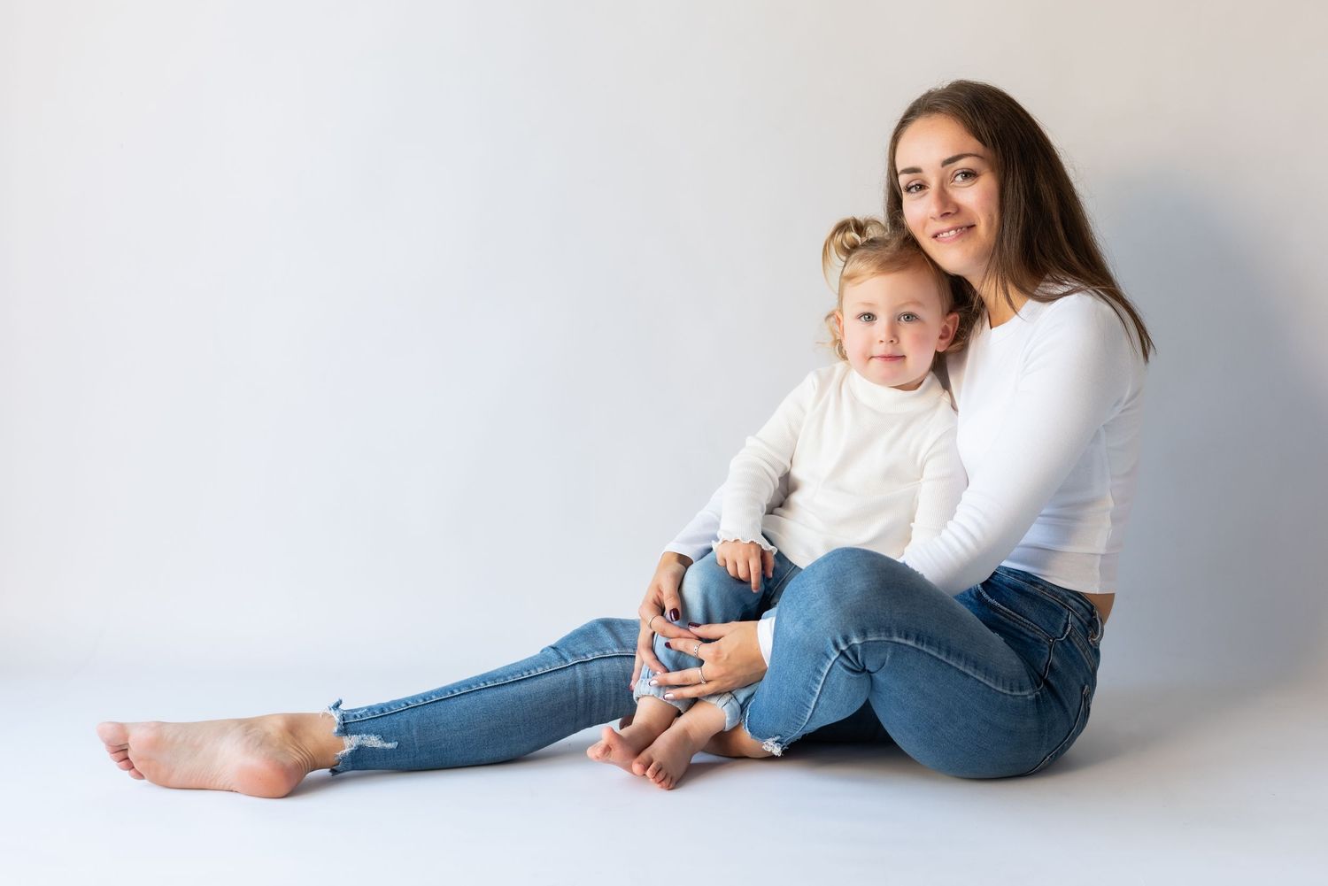 Séance famille en studio