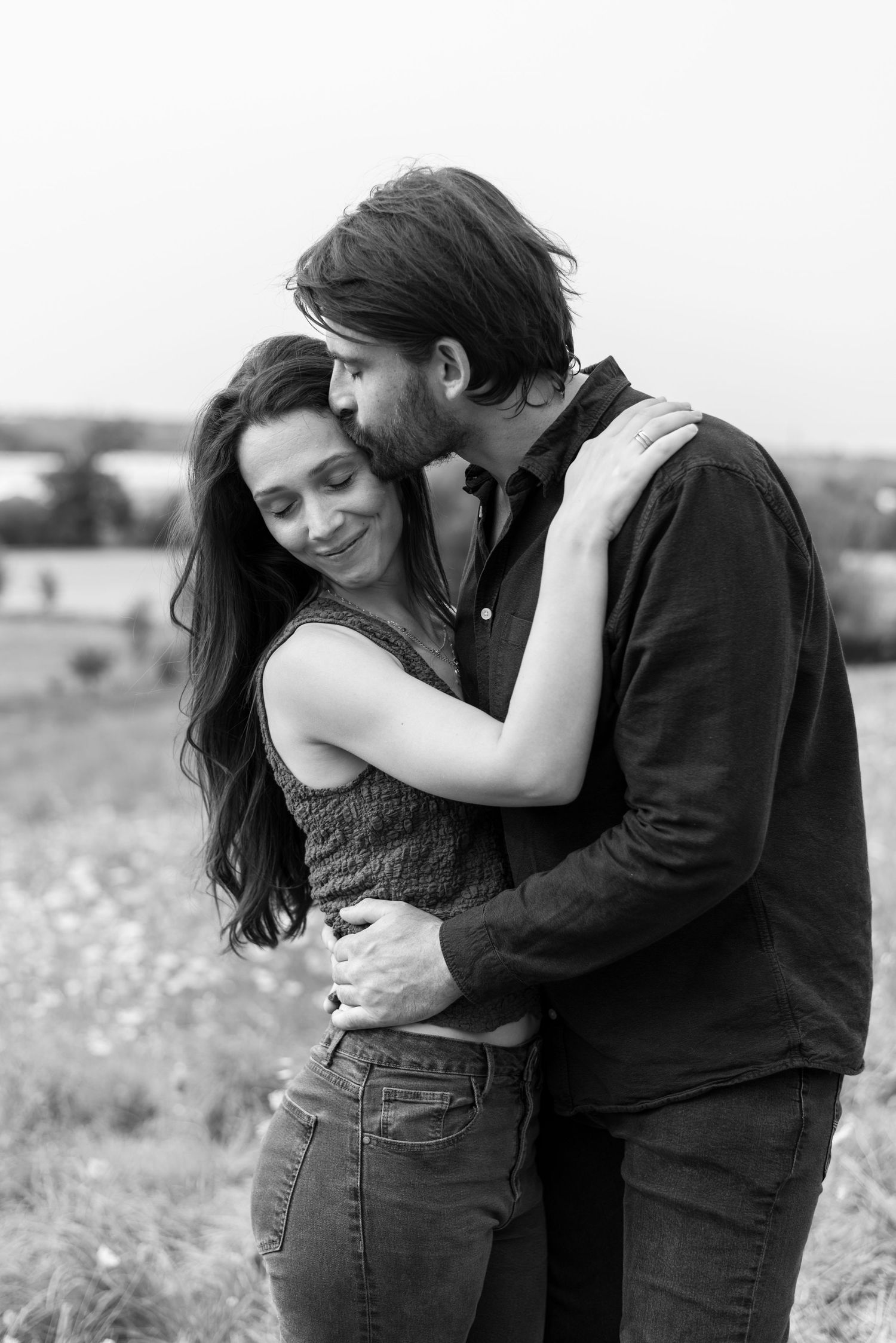 Photo de couple en extérieur vignole nantais
