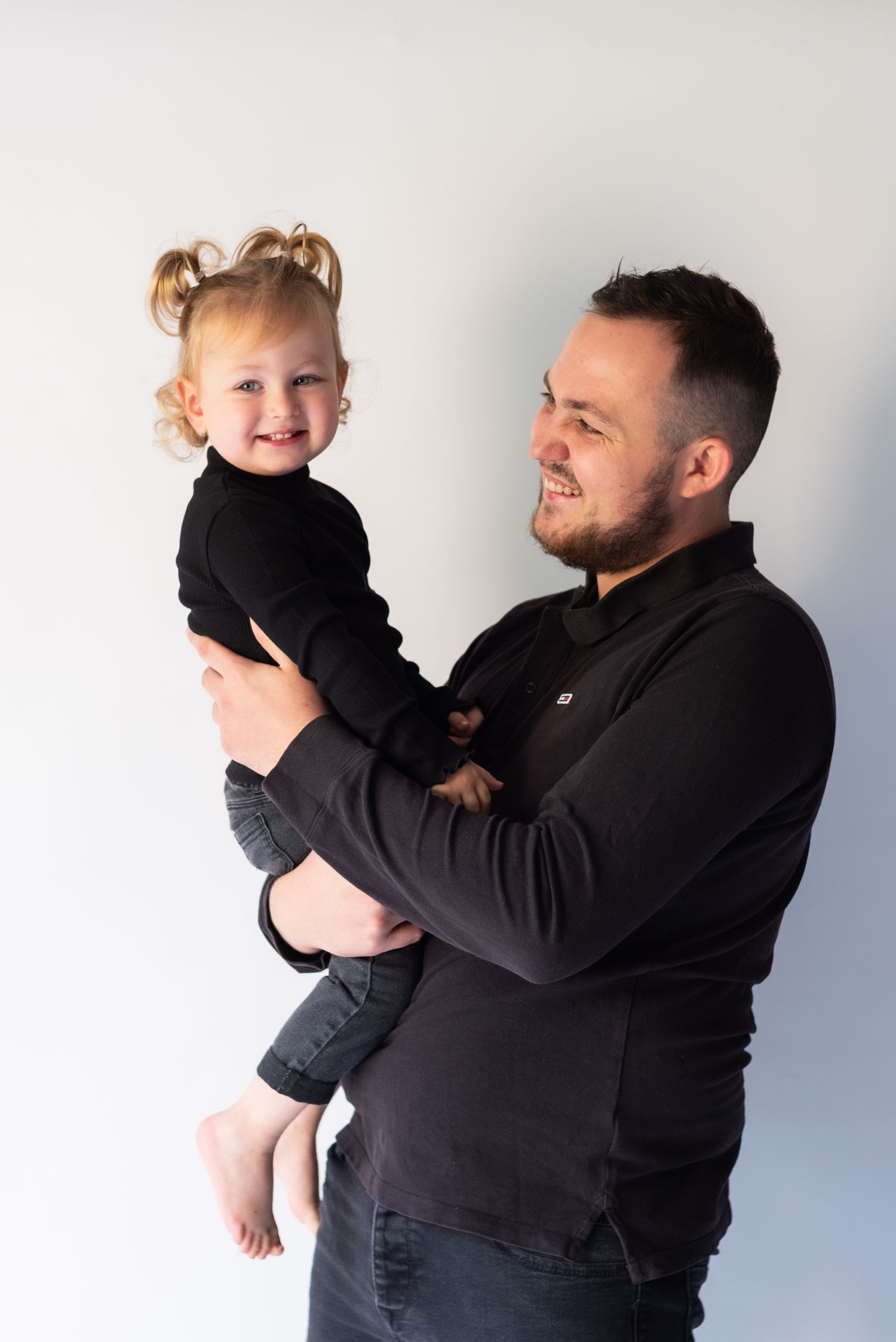 Séance famille en studio