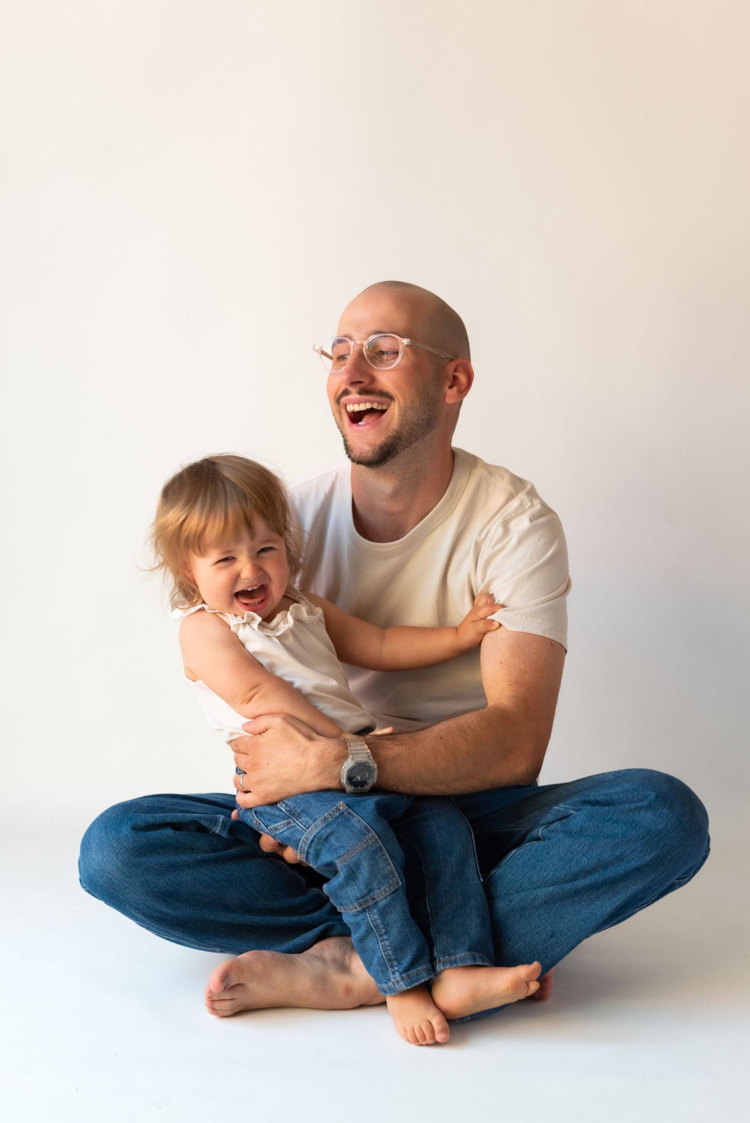 Séance famille en studio