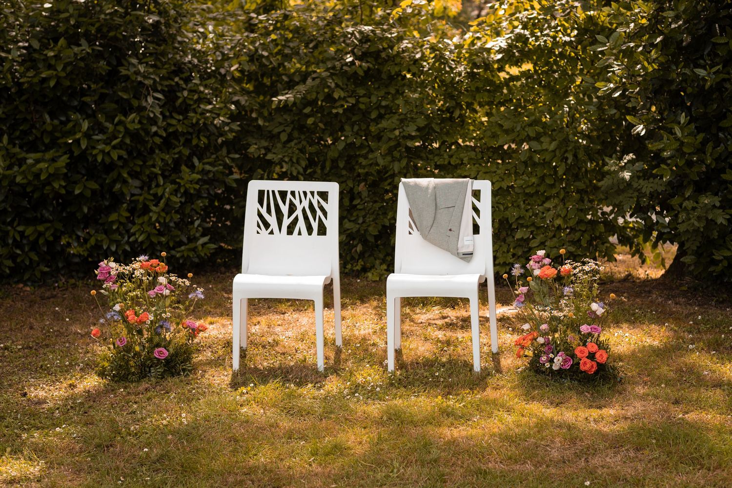 Photo décor mariage dans le vignoble nantais