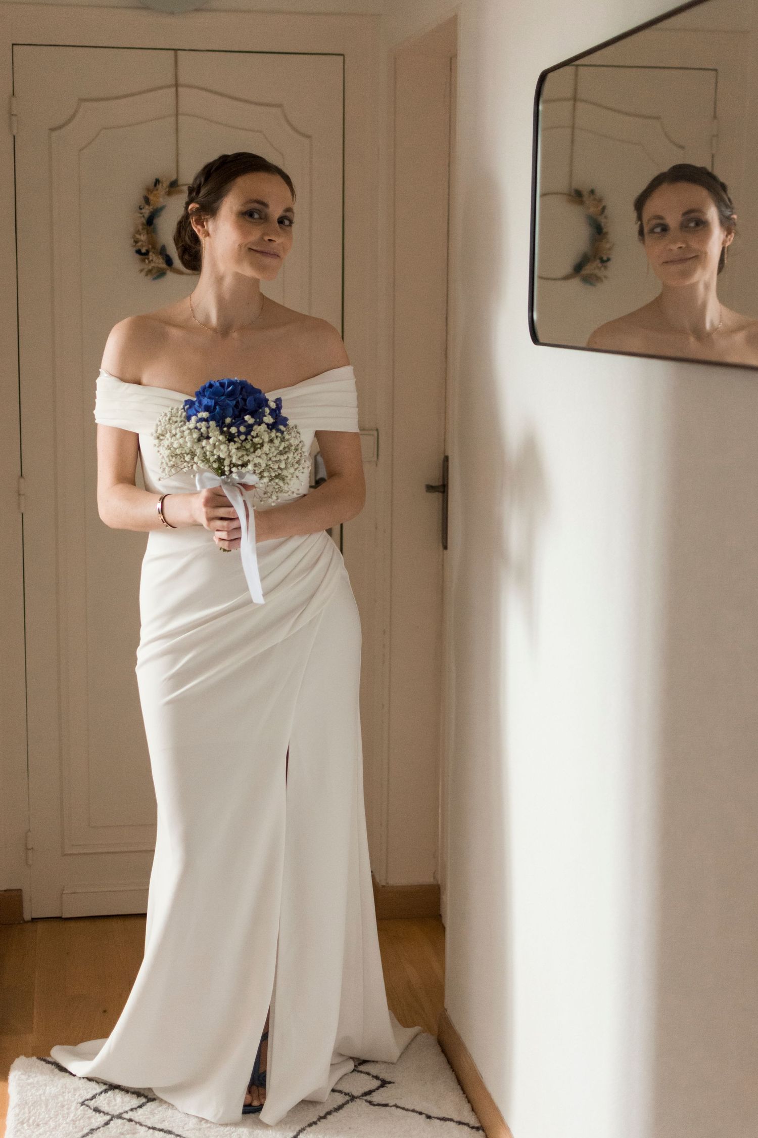 Photo de la mariée à nantes