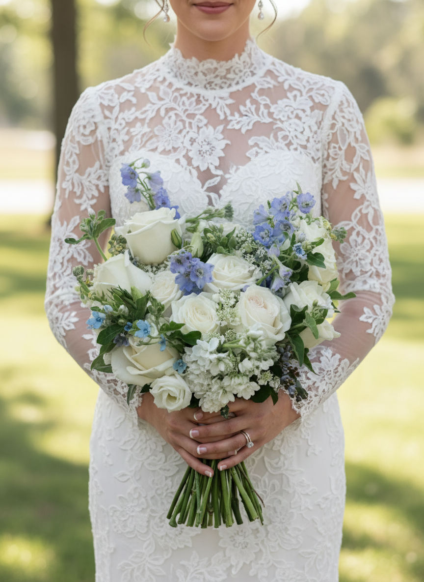 Bridal Bouquet, Nadia's Blooms in Houston, Texas