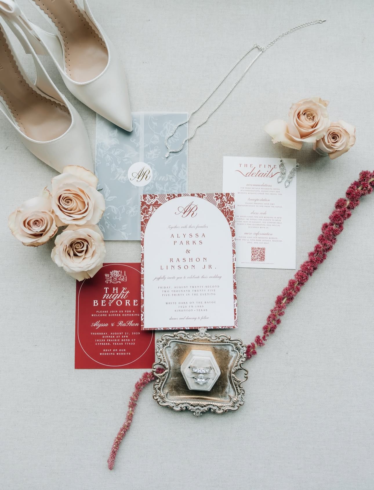 Wedding Flat Lay