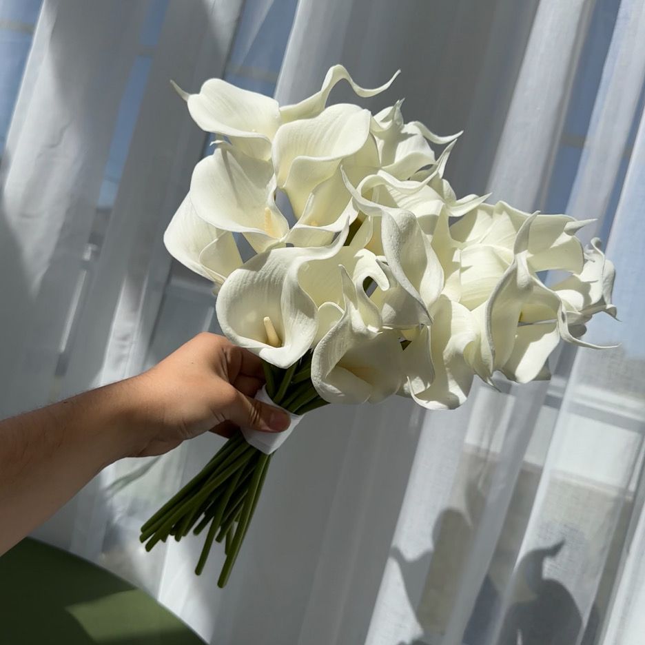 Wedding Calla Lilly Bridal Bouquet Nadia's Blooms