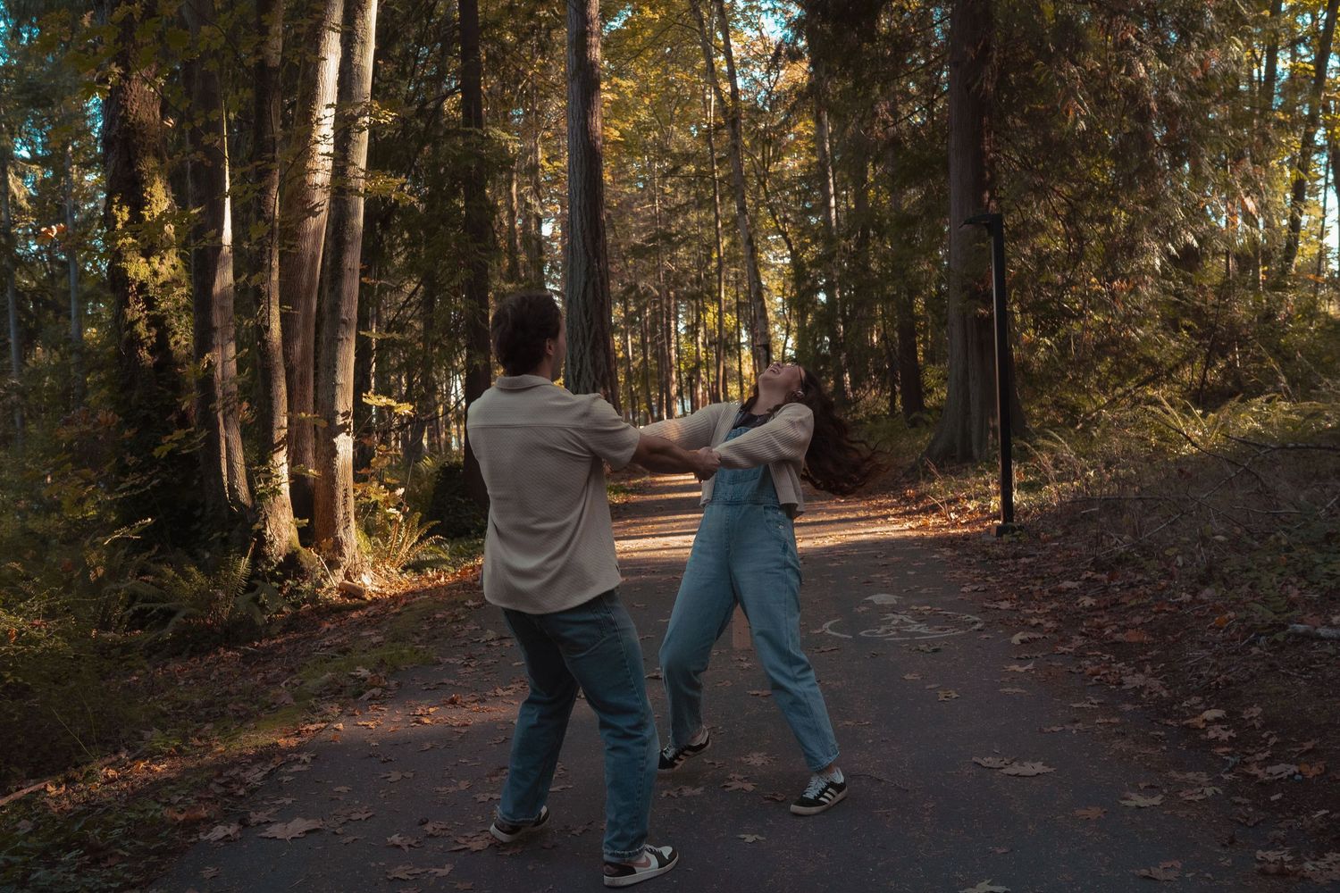 Cinematic storytelling couples photoshoot taken by a Nanaimo, BC photographer. Engagement, Wedding and true love.