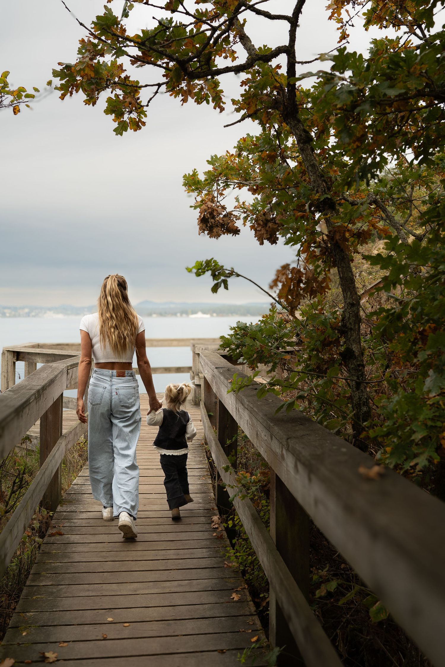 Nanaimo, BC photographer capturing a joyful family playing together outdoors