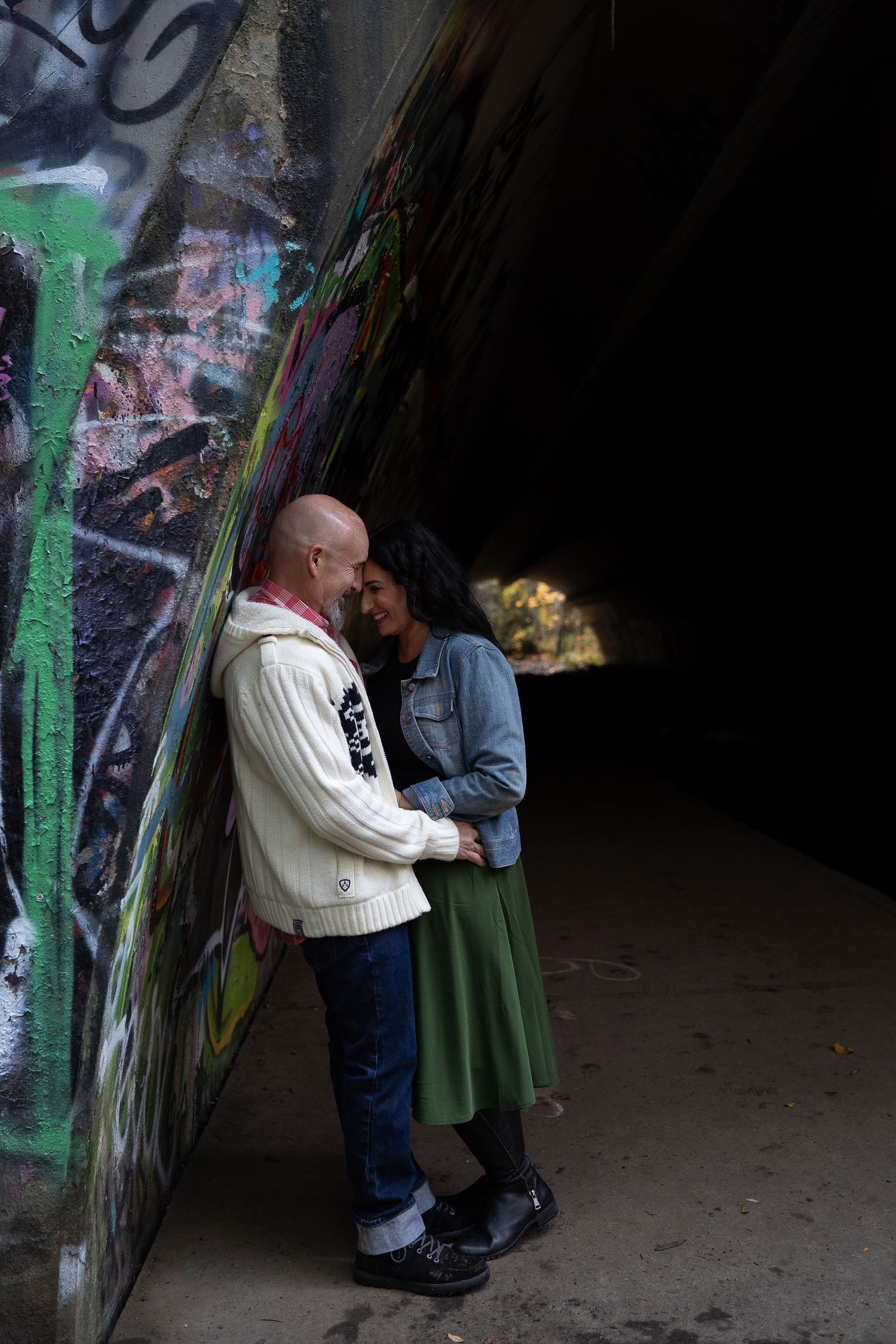 Candid couples session captured by a Nanaimo, BC, couples, engagement and wedding photographer showing authentic connection