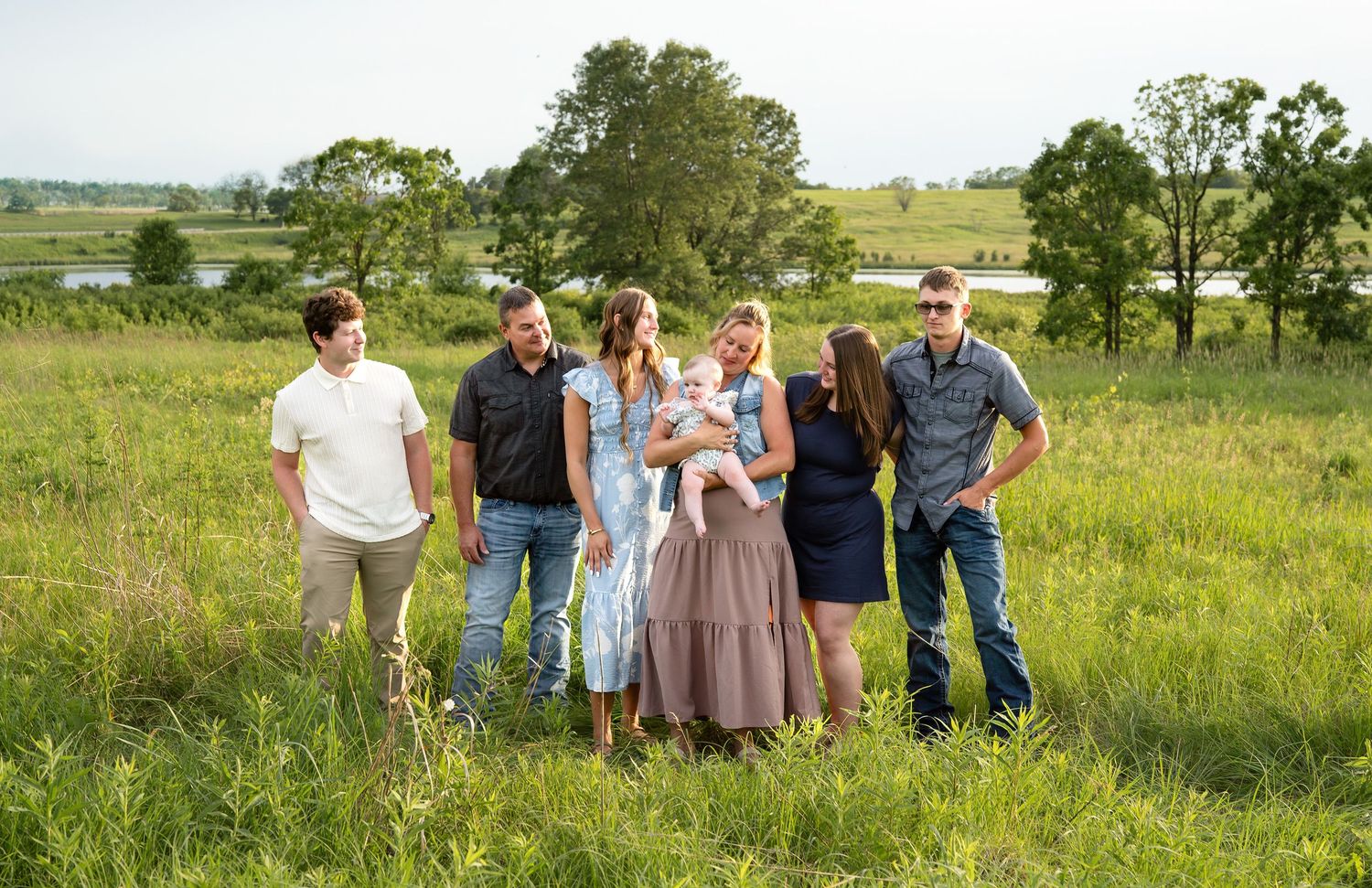 outdoor family photo