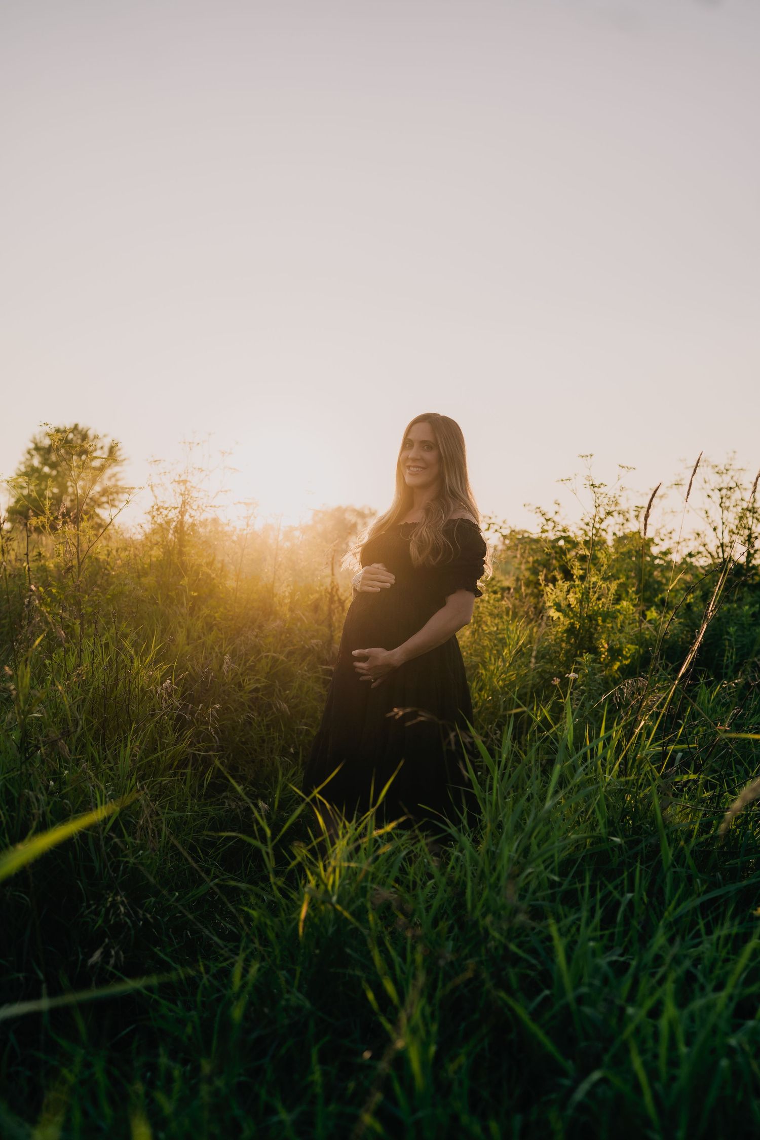 dramatic maternity photography by Hatched Photography, Serving Madison, Verona, Mount Horeb, Middleton, Sun Prairie and surrounding areas.