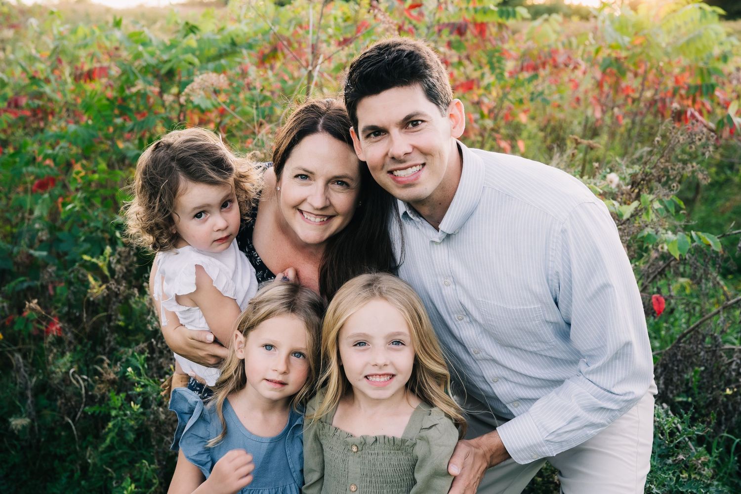 Sunlit family photo by Hatched Photography, serving Madison, WI and surrounding areas. (Mount Horeb, Verona, Sun Prairie, Dodgeville)