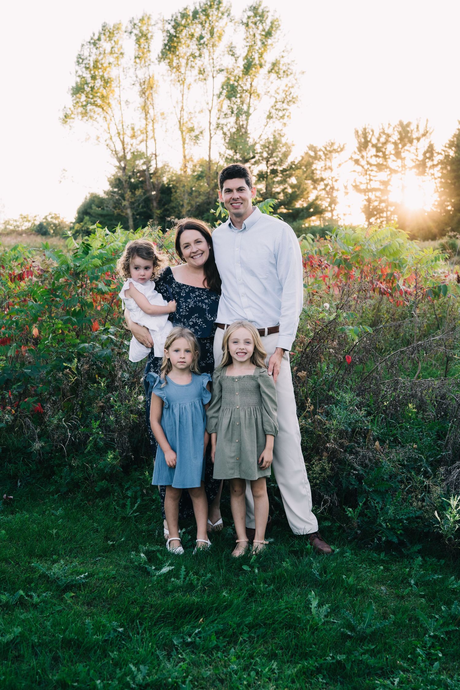 Sunlit family photo by Hatched Photography, serving Madison, WI and surrounding areas. (Mount Horeb, Verona, Sun Prairie, Dodgeville)