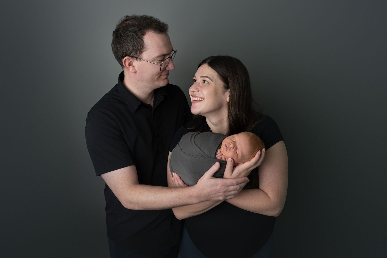 New family portrait. Baby pictures. Madison, WI