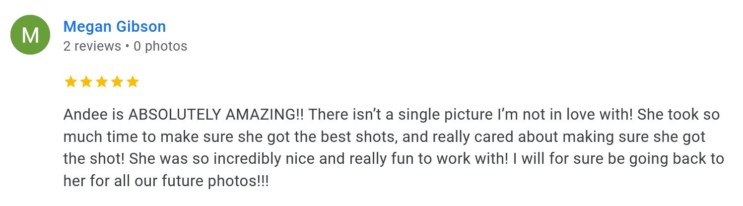 A Great Google Review Screen shot! Hatched Newborns