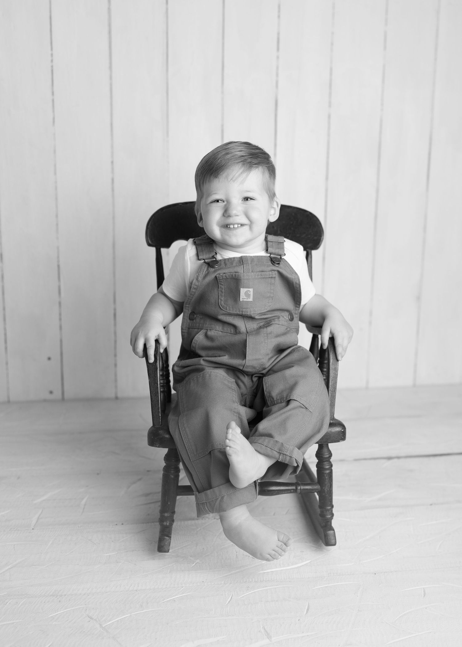 Sweet Toddler in a milestone session. Newborn in basket with cute props, studio photography Madison, Verona, Middleton, Mount Horeb, Sun Pra