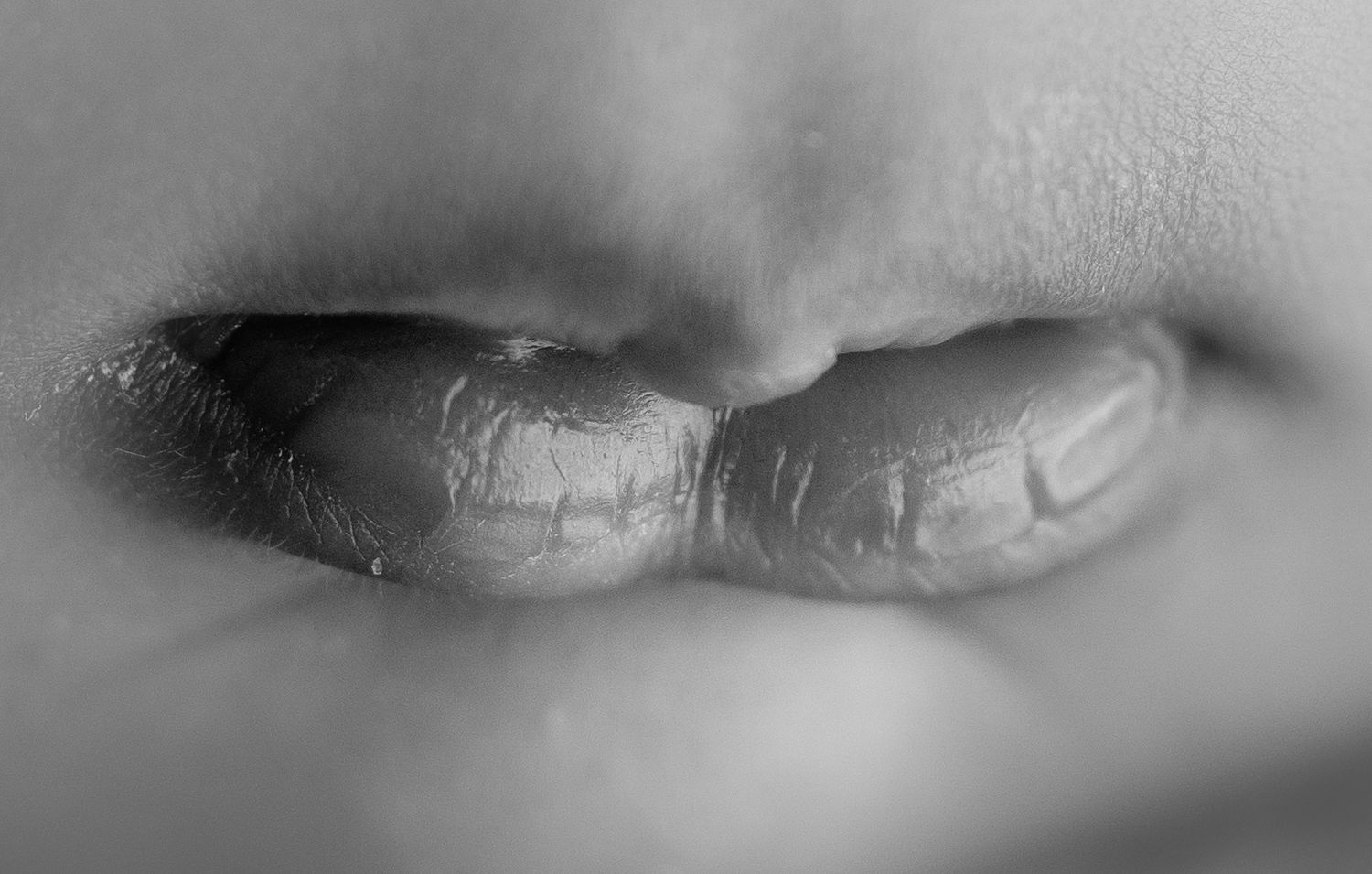 Dramatic macro photo. Southwest Wisconsin Newborn Photos