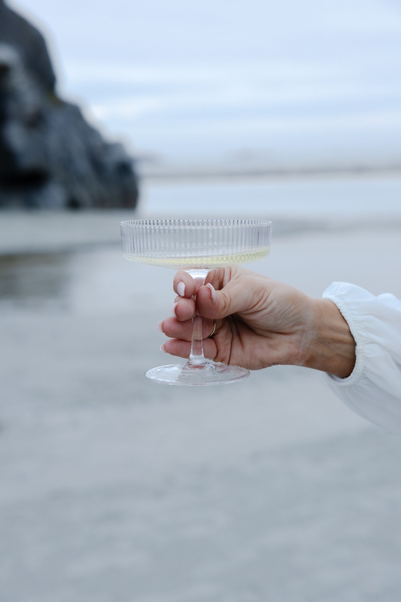 Champagnesprut på Sandvedsanden