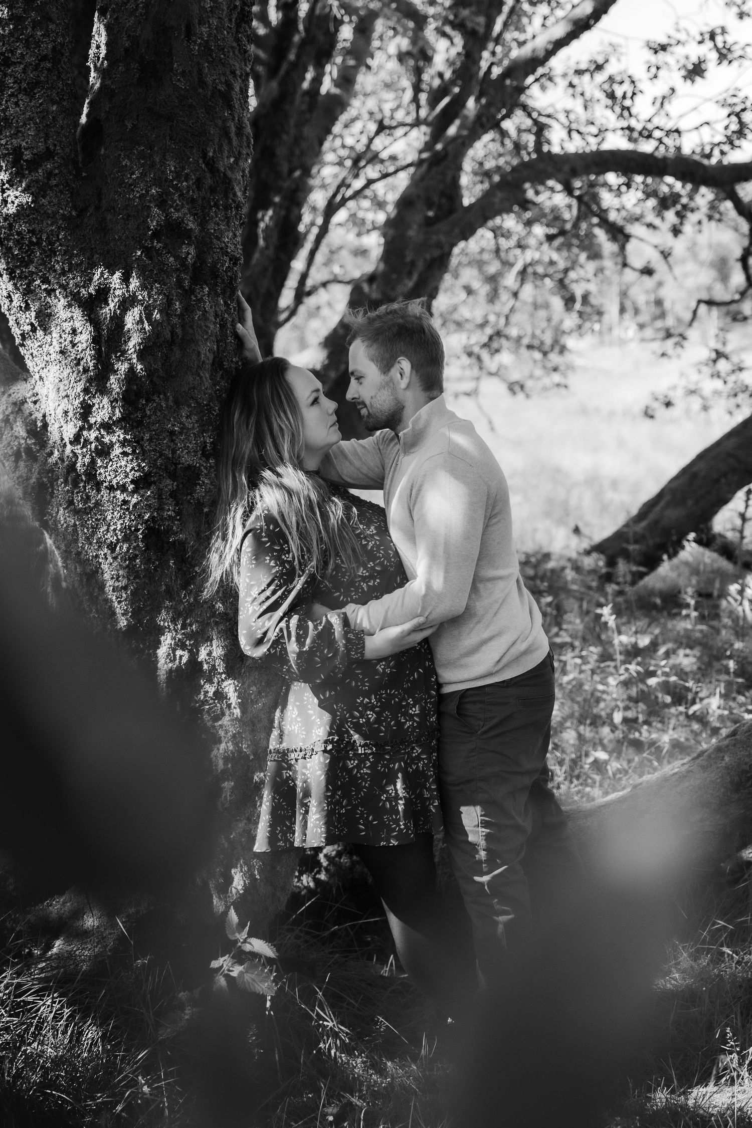 Romantisk forlovelsesfotografering i Haugesund