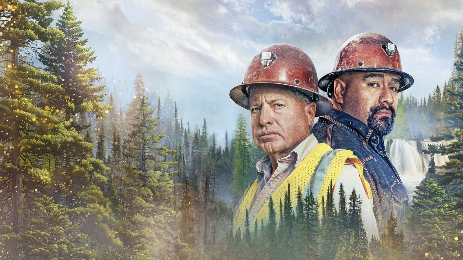 Key Art Photography for Gold Rush: Mine Rescue With Freddy & Juan. Marketing Photo shoot Discovery, Discovery+ HBO max