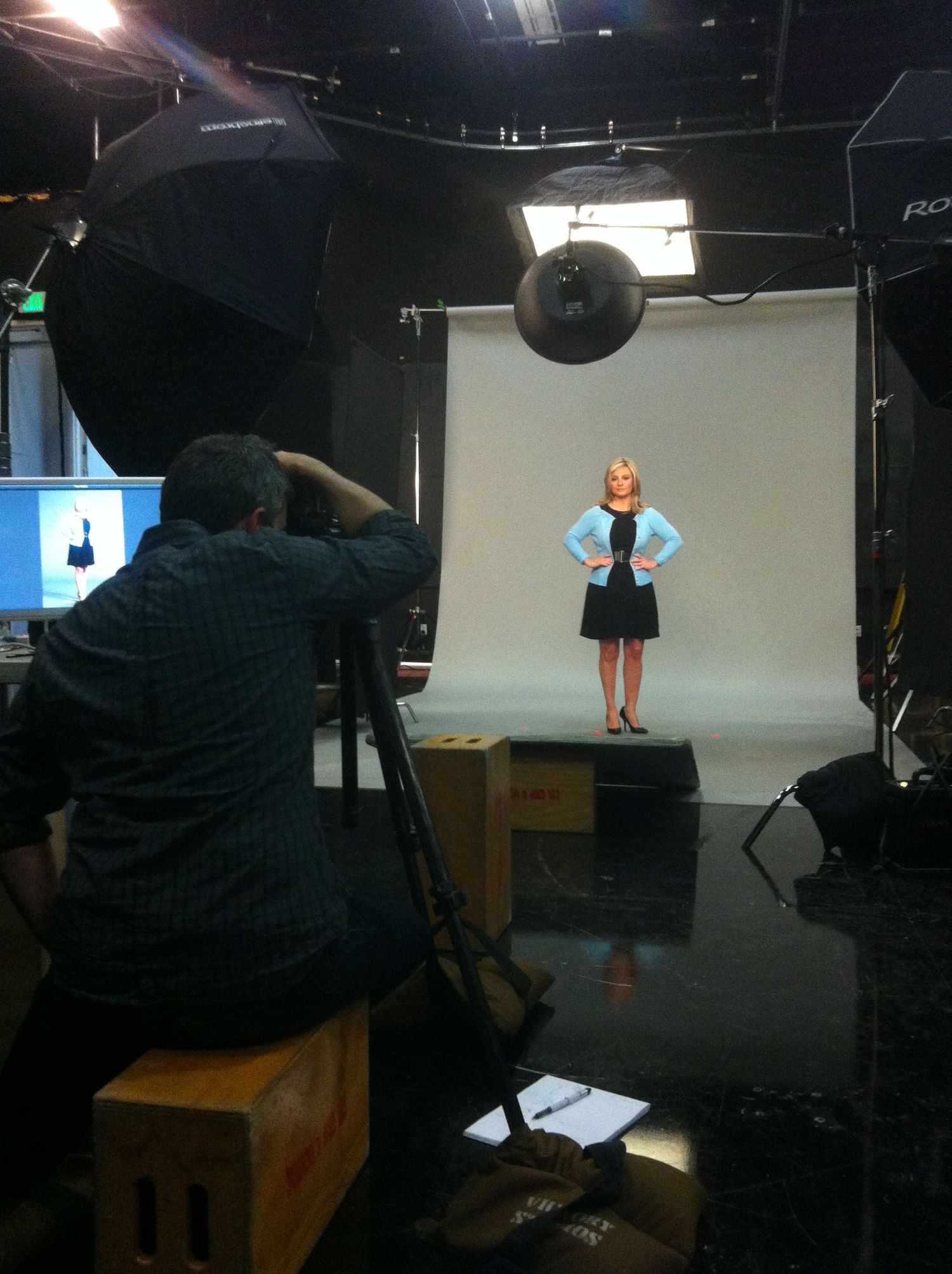Key Art Photography for Crime Watch Daily. Marketing Photo shoot Warner Brothers