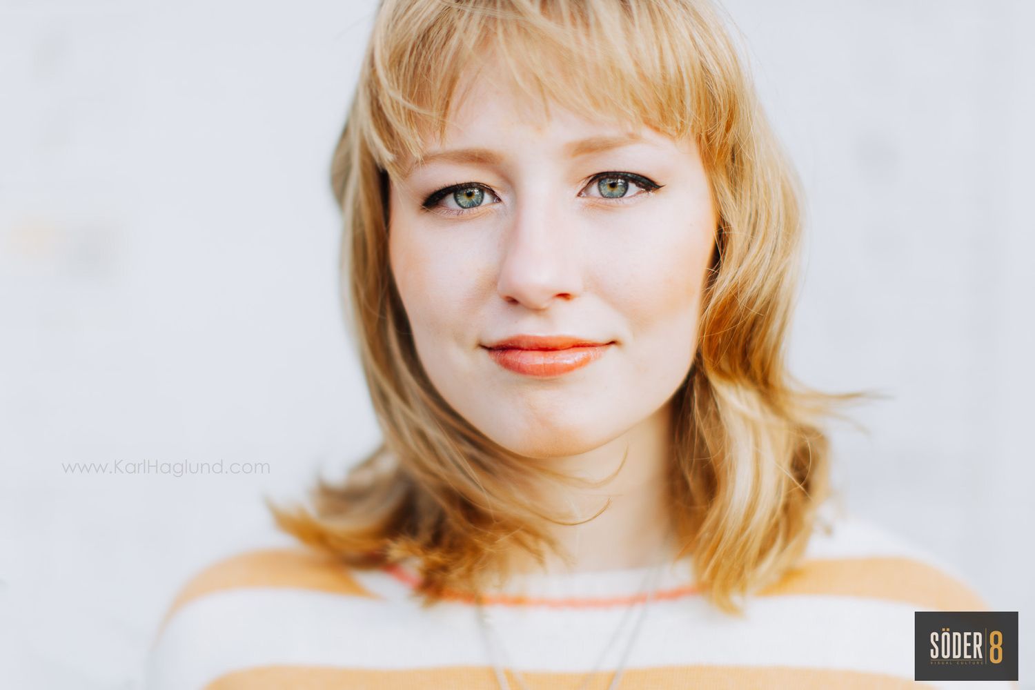 close-up of high school senior girl portrait - soder 8