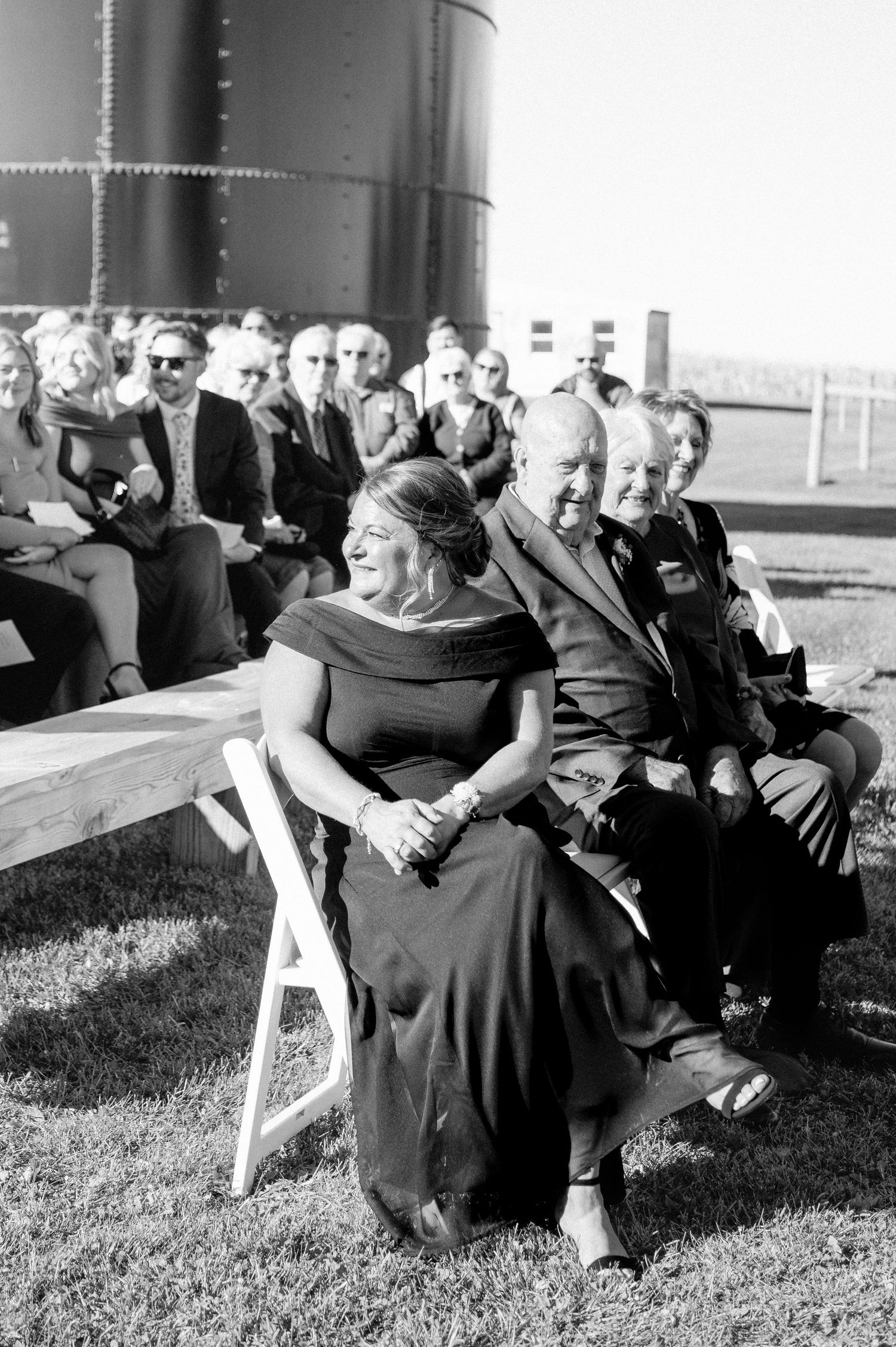 mother of the bride, father of the bride, wedding ceremony. Wisconsin. Minnesota.
