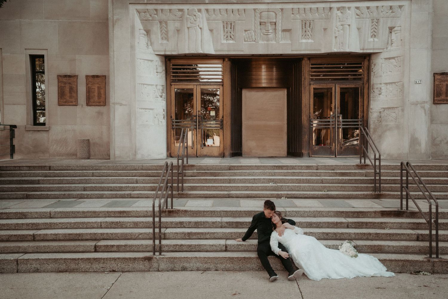 bride and groom