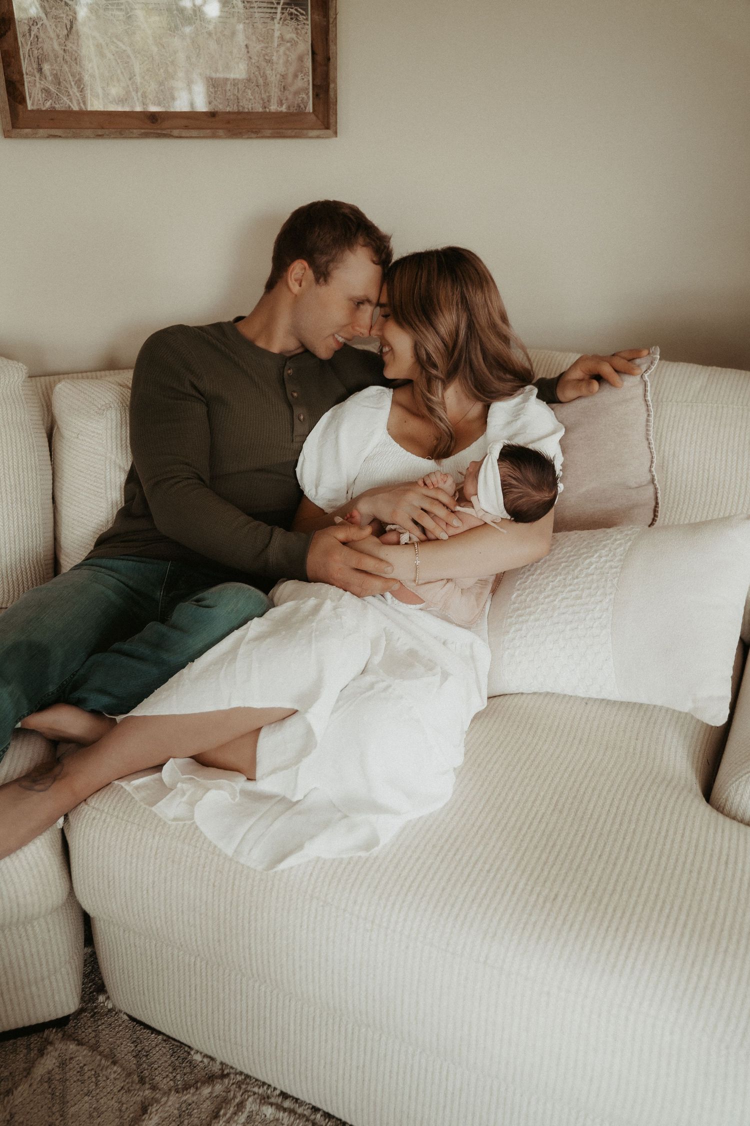 newborn family