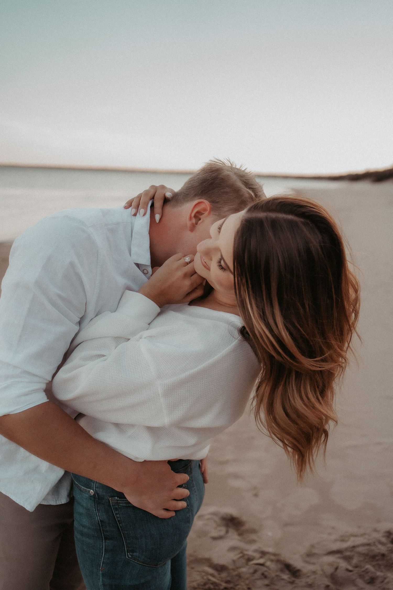 couples on beach