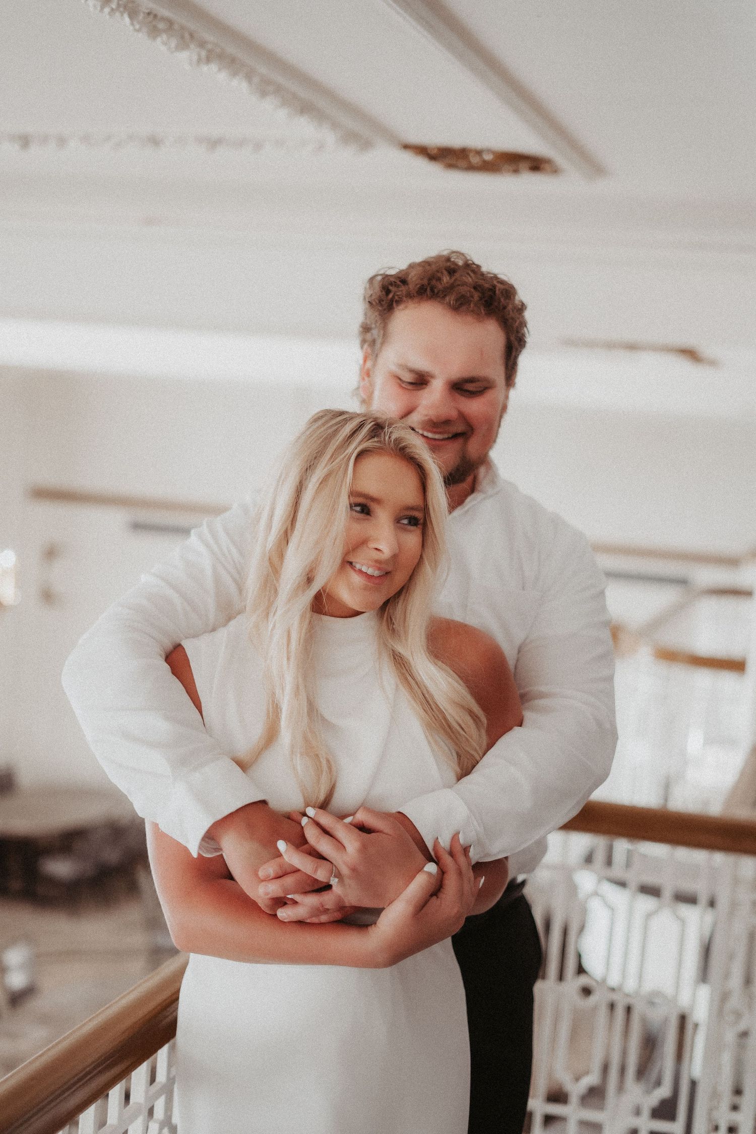 couple for engagement photo