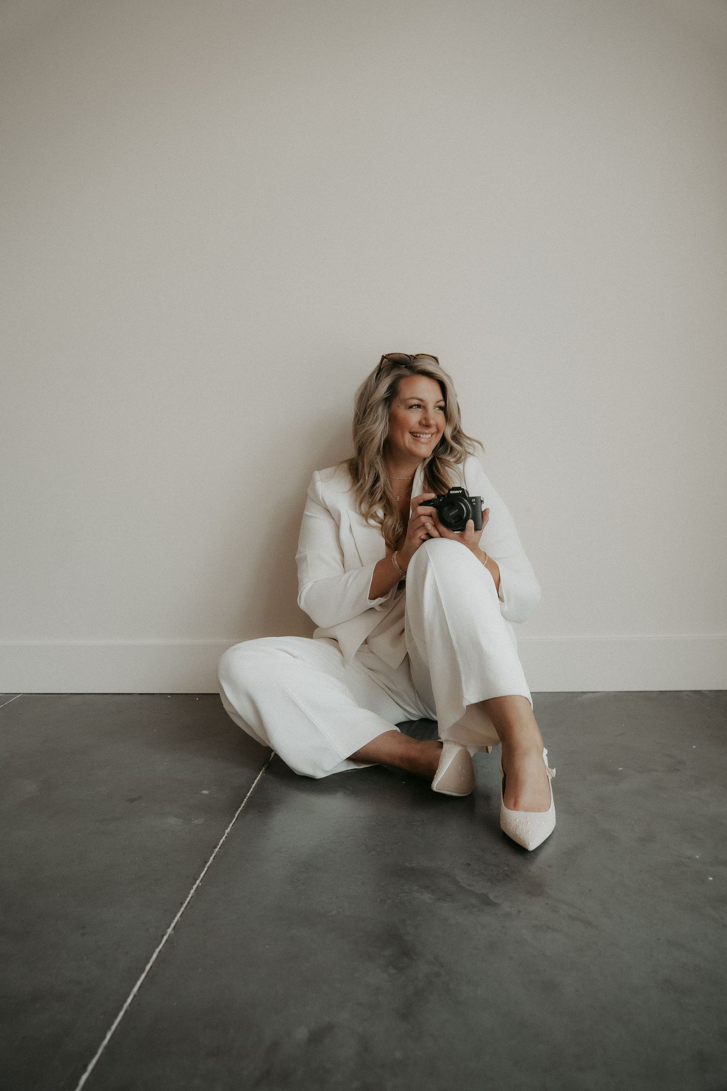 PHOTOG, holding camera, happy and joyful