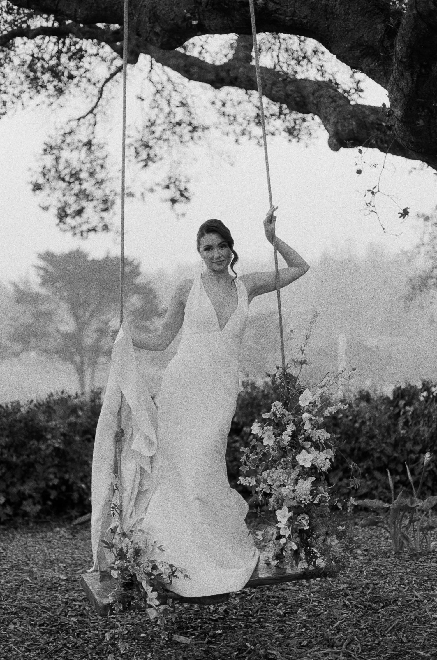 Editorial-style bridal shoes photographed on 35mm film with soft shadows