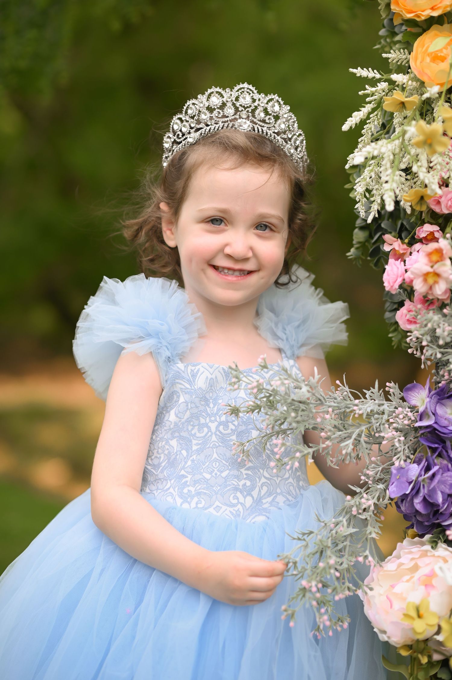 strapless open back dress Cinderella Dresses for Girls Princess Dress Up Clothes Role Play Costu –  CQDY main image 1