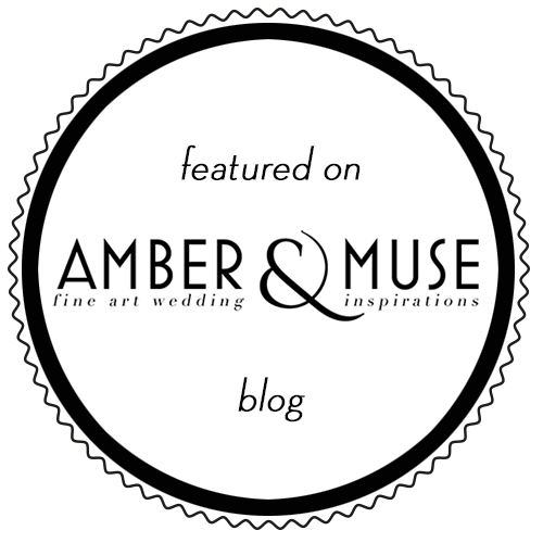 Featured in Amber & Muse Wedding Blog