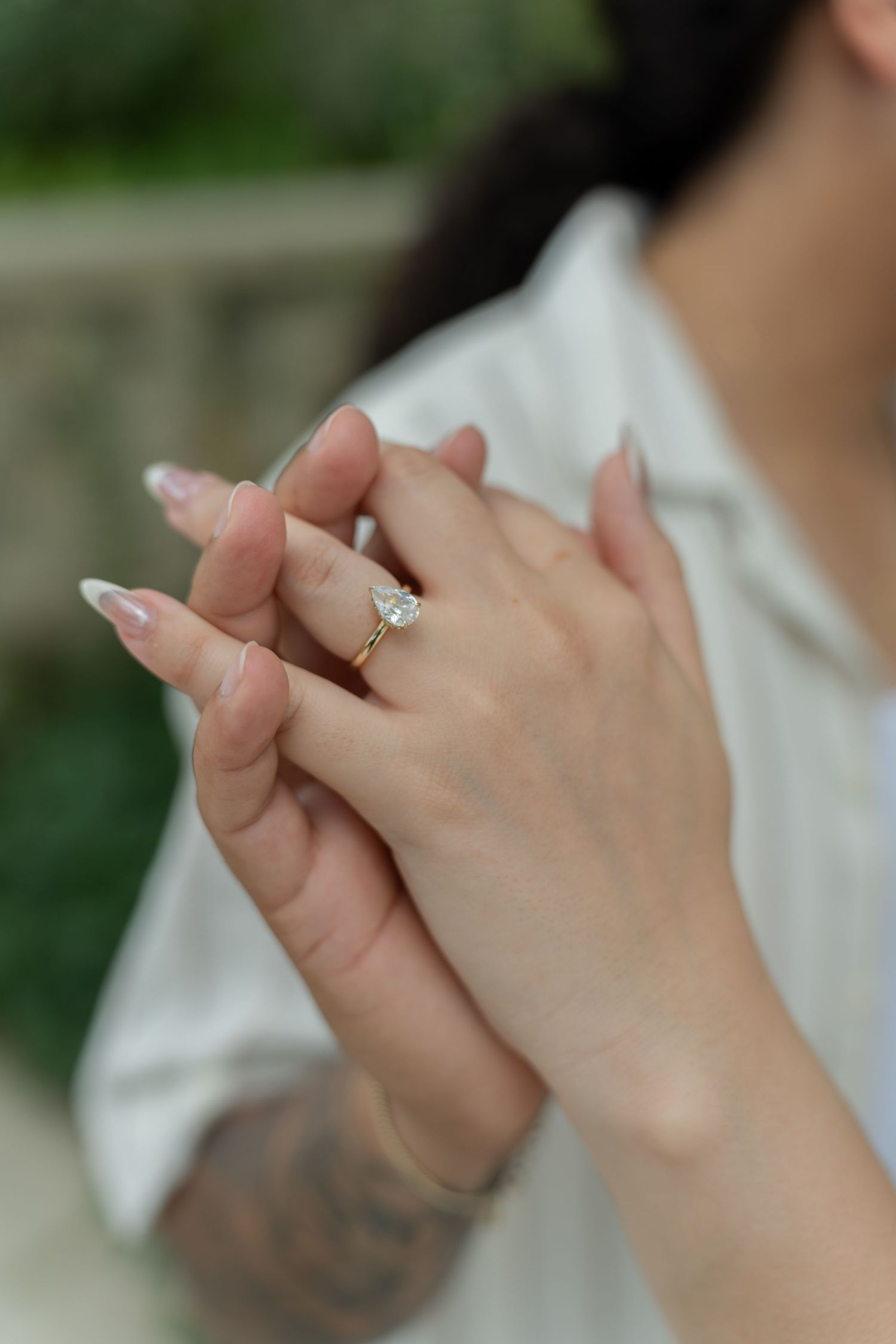 Couples engagement photoshoot at Bok Tower Gardens in Lake Wales, Polk County, Florida