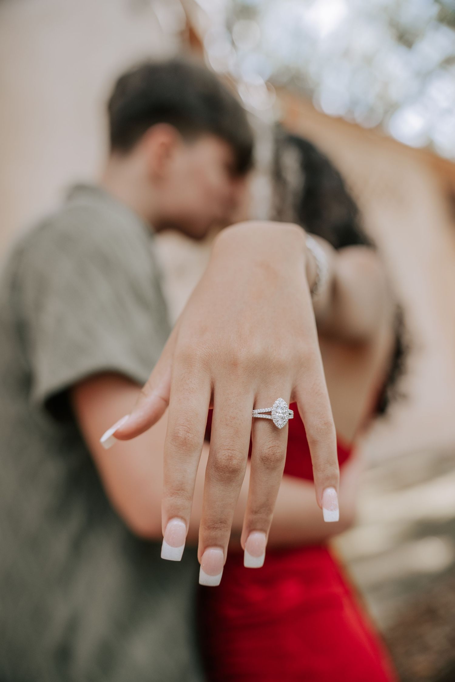 Engagement session at Bok Tower Gardens, Lake Wales, Polk County