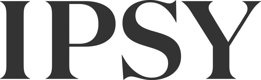 black IPSY logo in a bold classic serif font