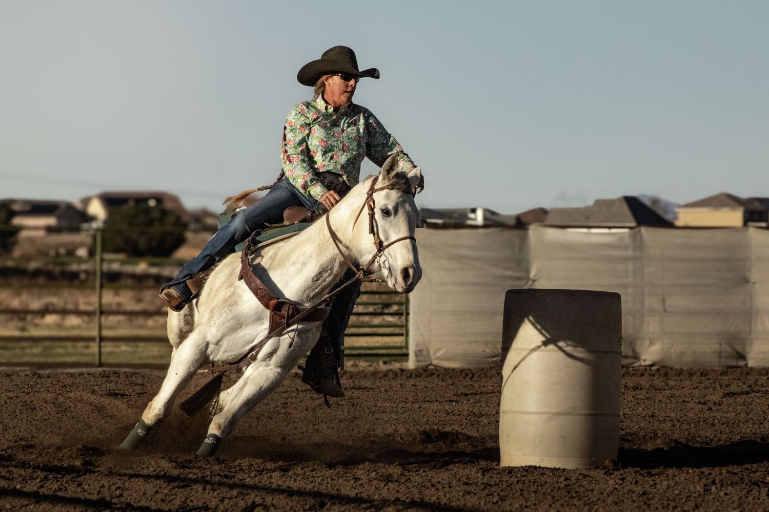 A Barrel Racer From Hesperia Wranglers Gymkhana.