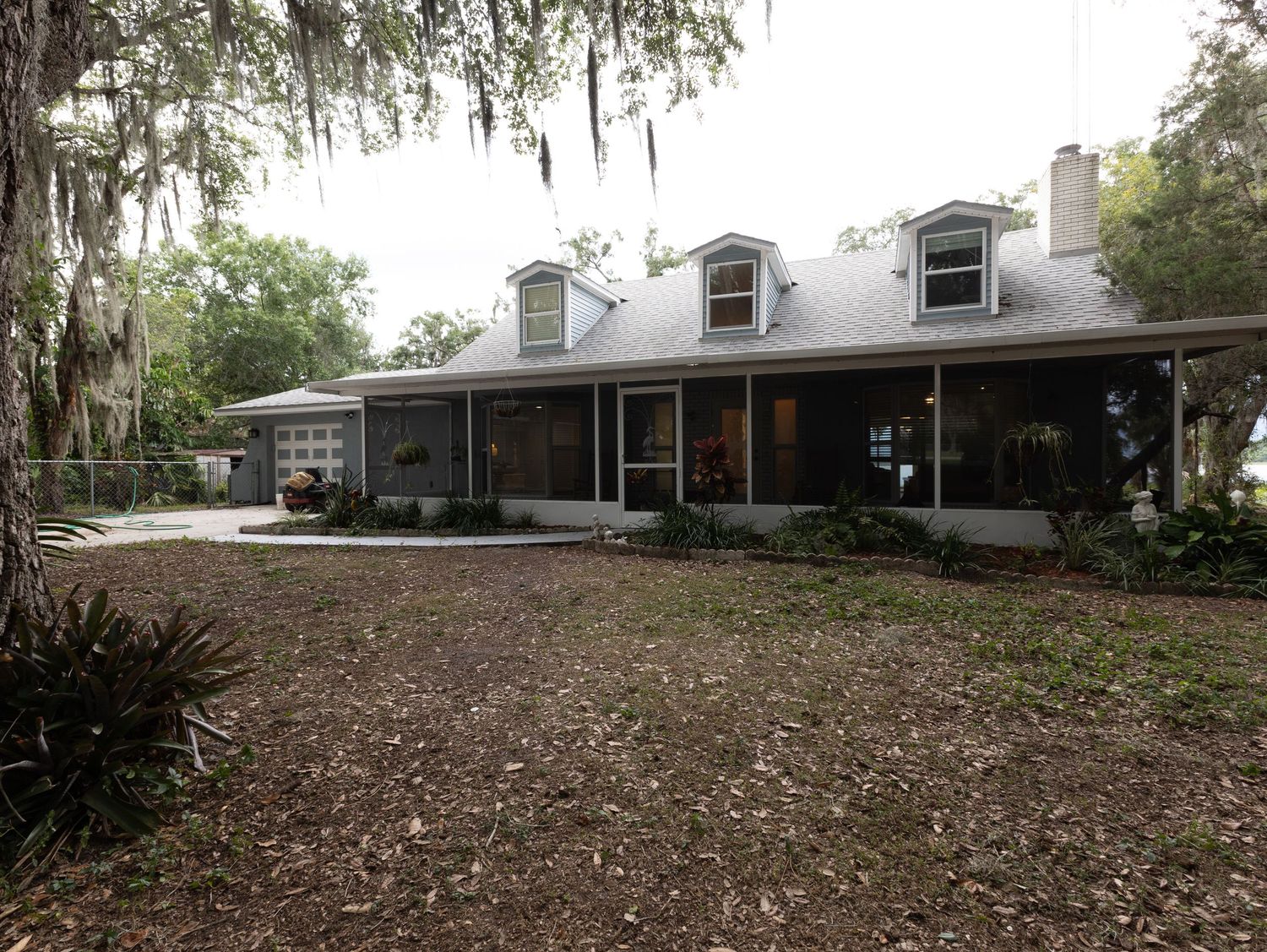 Front of a house in Sebring, Florida