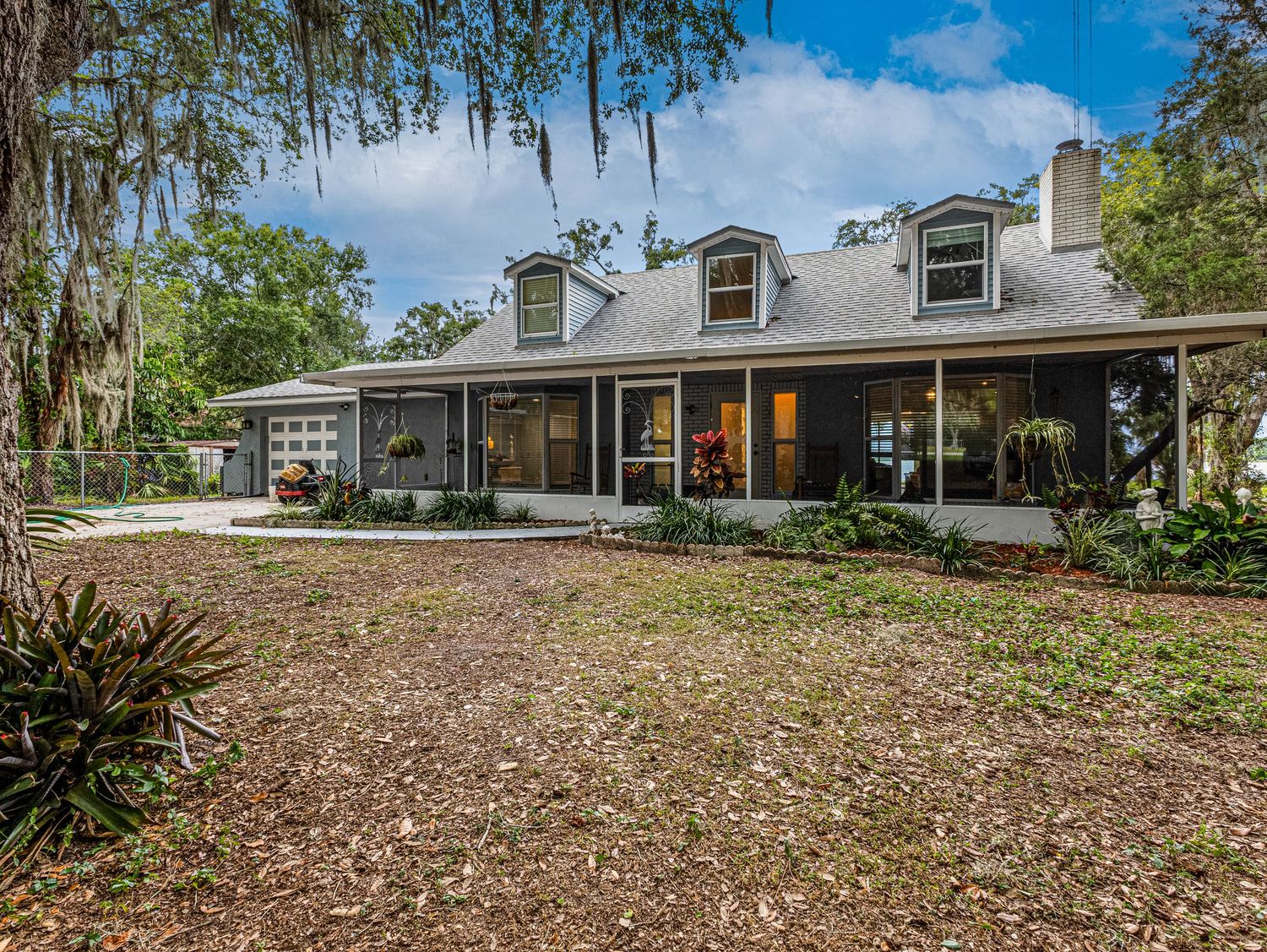 Front of a house in Sebring, Florida