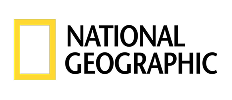 National Geographic logo featuring a bold yellow rectangle beside black sans-serif text reading National Geographic.