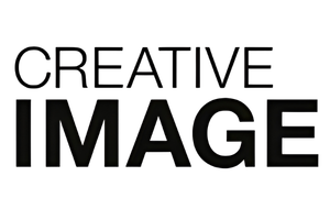 Bold black and white logo displaying the text Creative Image in large uppercase sans-serif typography.