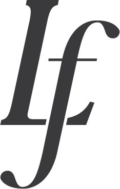 LF letters for logo.