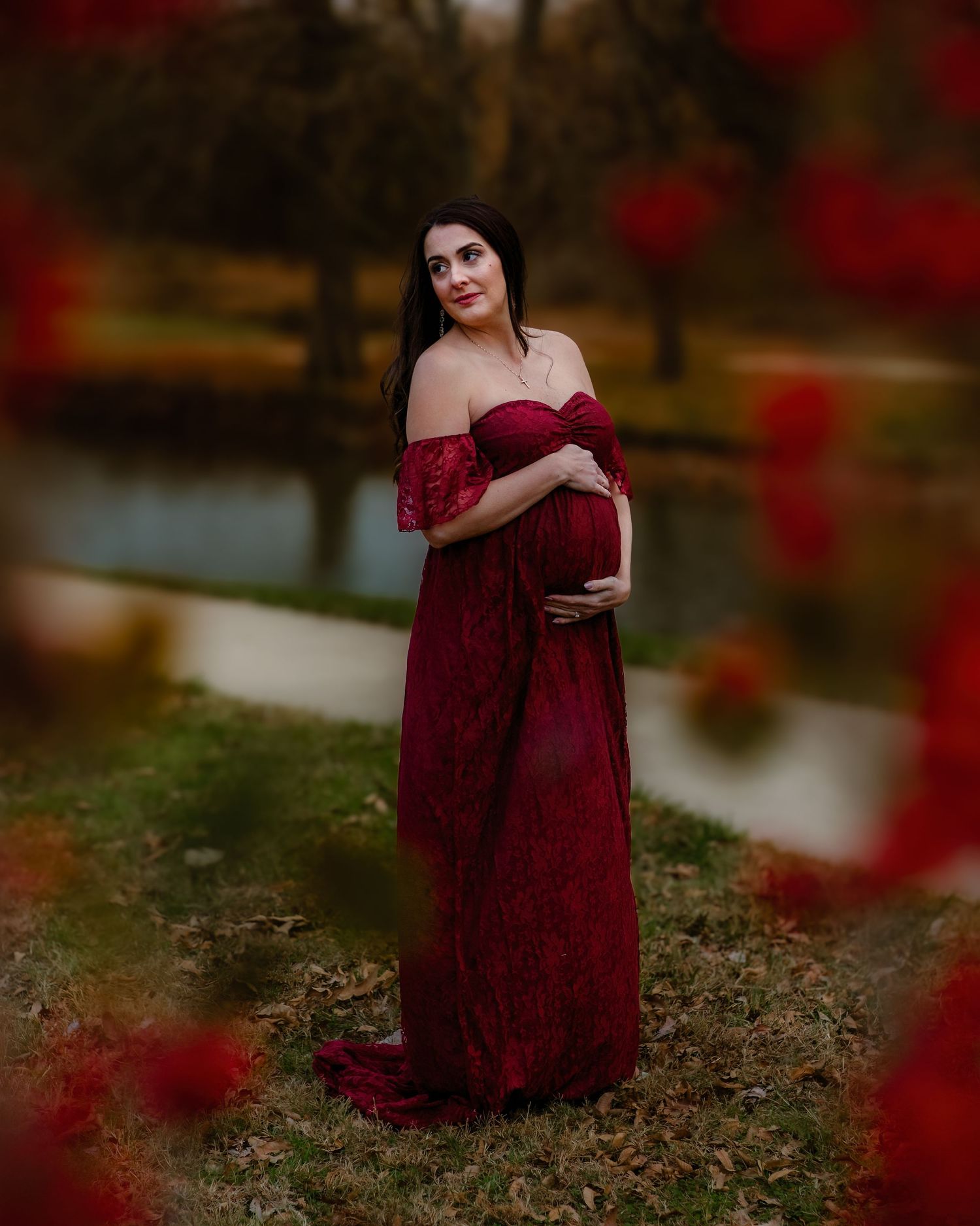 Elegant maternity and motherhood photography in Colleyville TX
