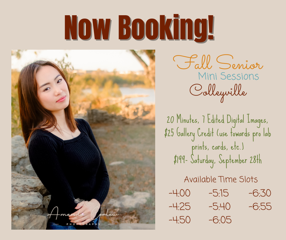 Senior Mini Sessions
