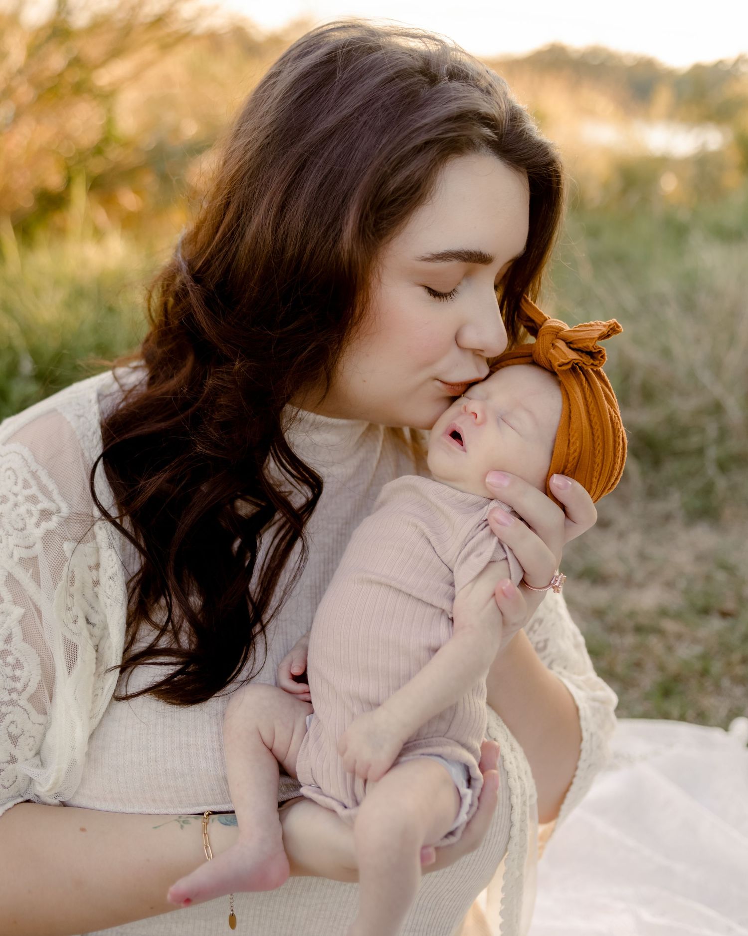 Mother and baby